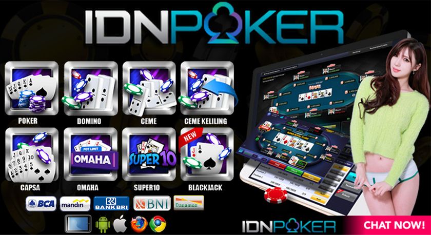 Daftar Situs Judi IDN Poker Online Terpercaya Indonesia